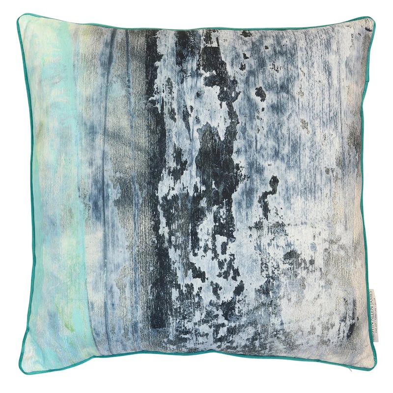 StyleCraft Tidewashed Crush III Pillow - Coastal Blue - 24" x 24"