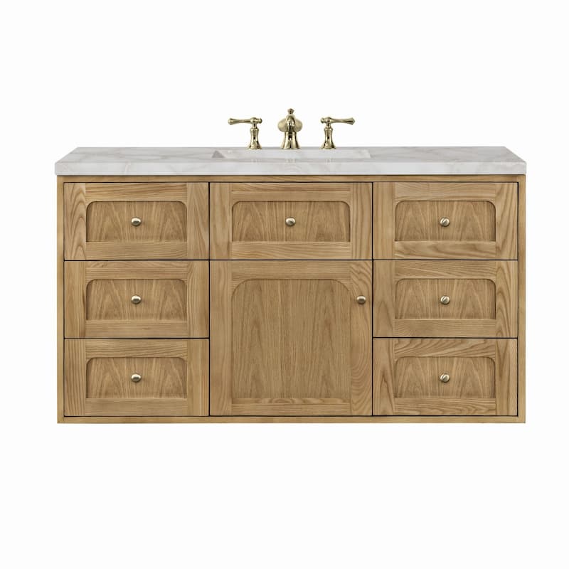 James Martin Vanities 545-V48-3VSL Laurent 48" Single Basin Wood
