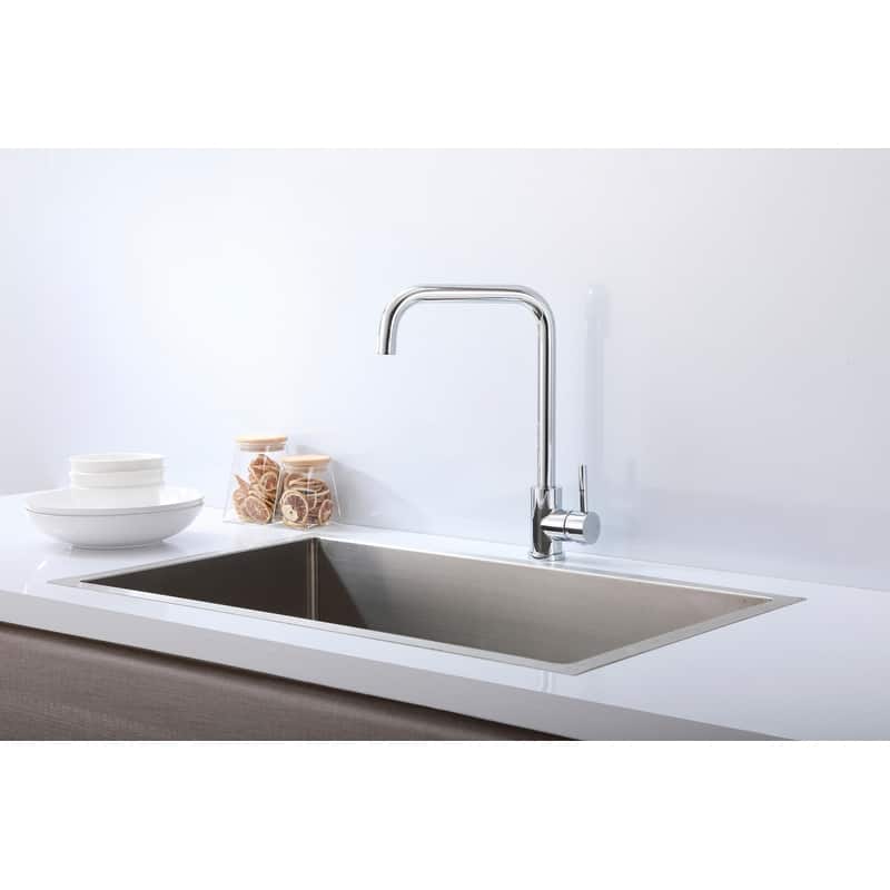 Indigo Home Single Handle Pull Down Sprayer Kitchen Faucet