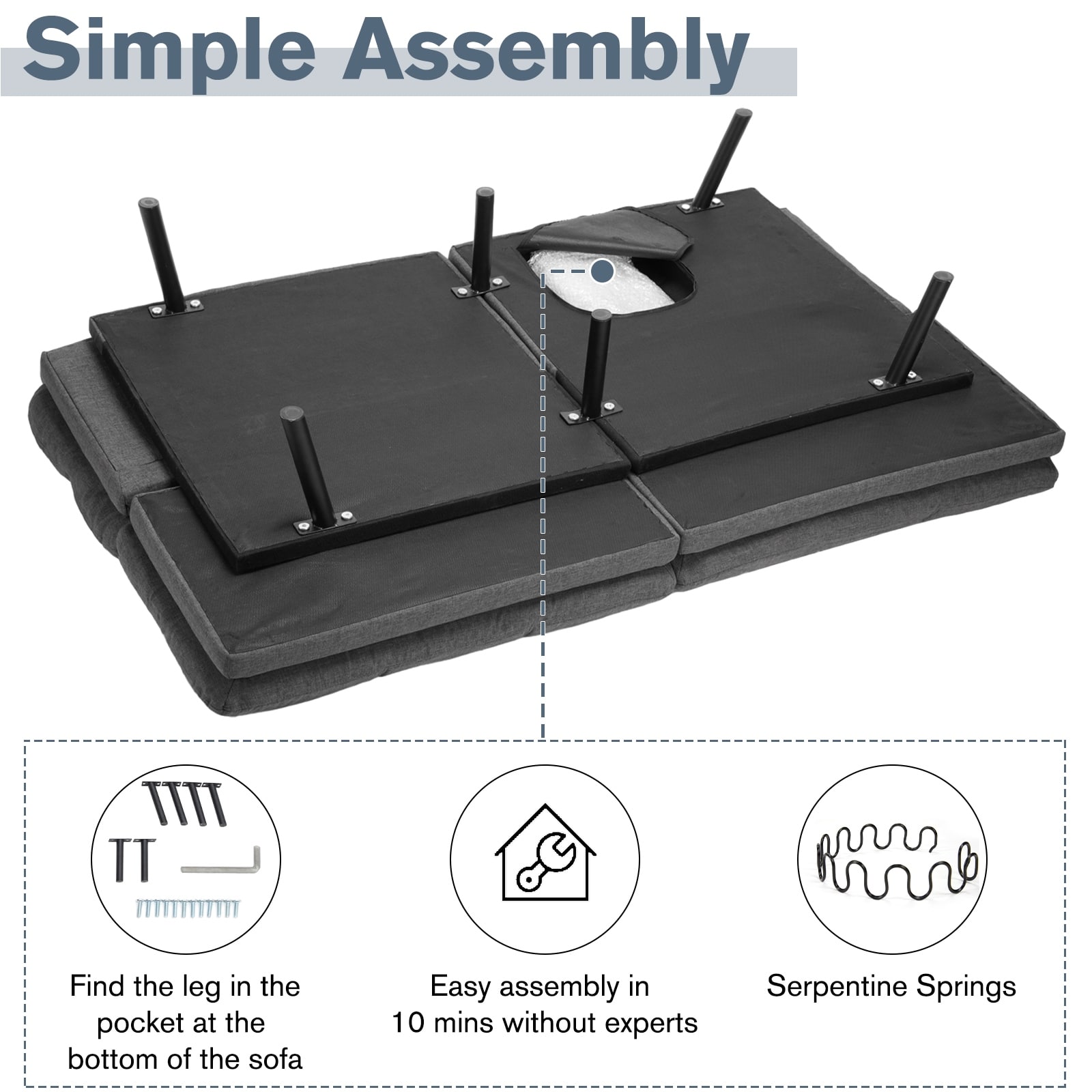 Convertible Loveseat