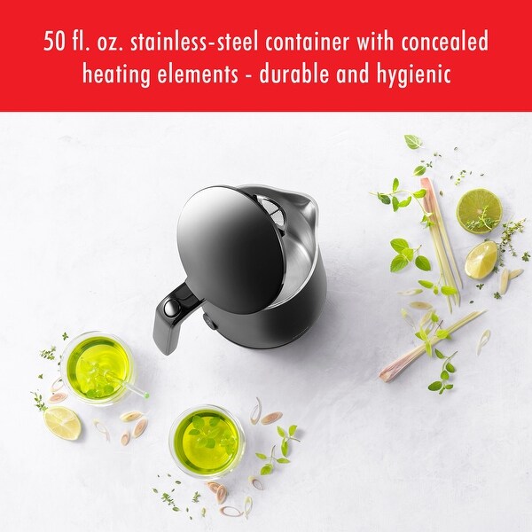 ZWILLING Enfinigy Cool Touch 1.5 Liter Electric Kettle Cordless Tea Kettle Hot Water Bed Bath Beyond 37925420