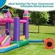 preview thumbnail 2 of 7, Costway 2 HP/1500W Air Blower Commercial Inflatable Bounce House - See Details