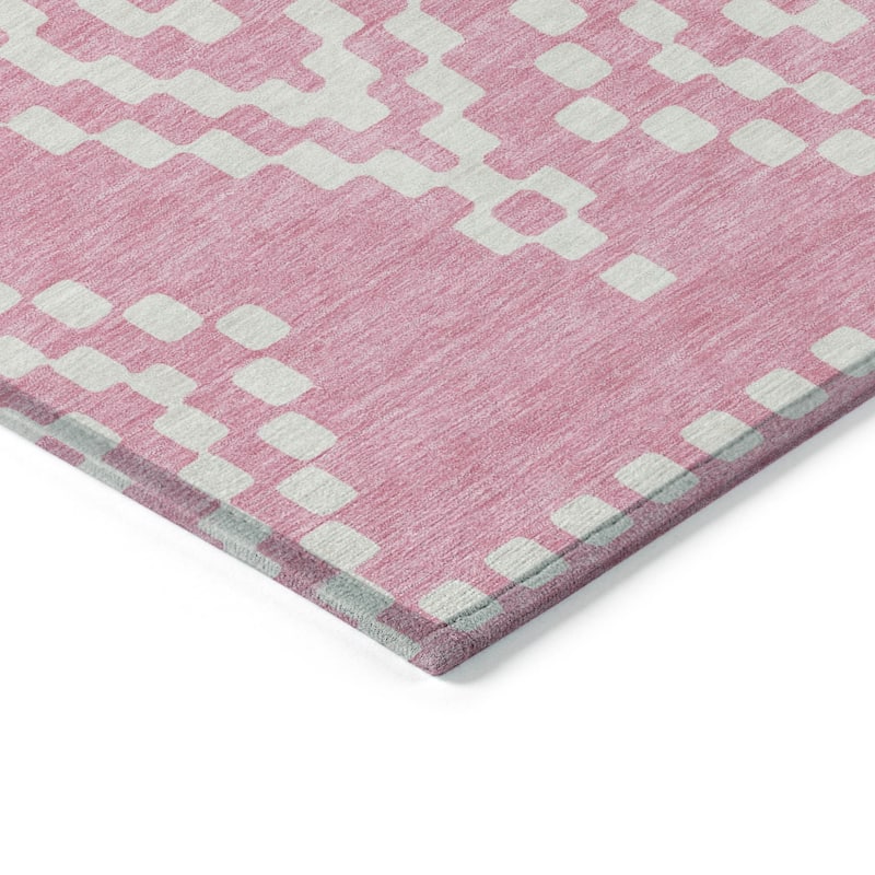 Machine Washable Indoor/ Outdoor Chantille Boho Moroccan Rug