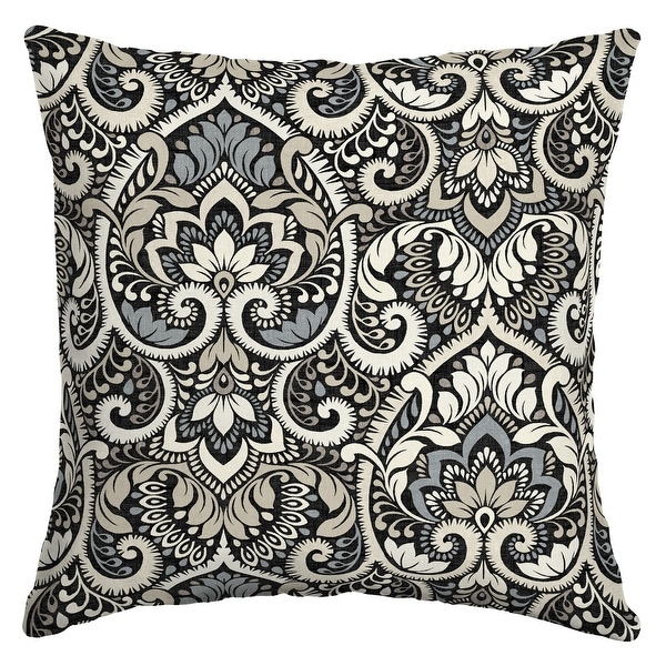Arden Selections Aurora Damask Outdoor 16 x 16 in. Square Pillow. Opens flyout.