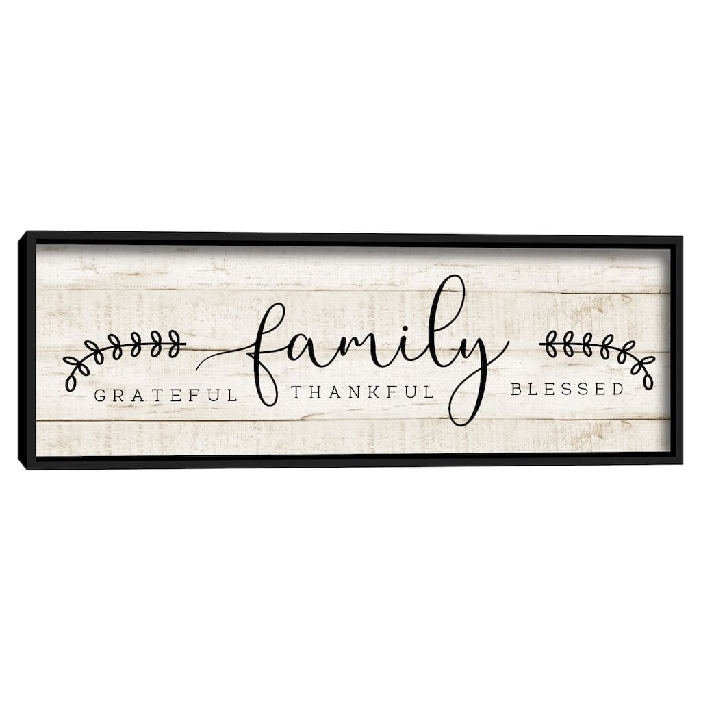Family by CAD Designs Box Framed Canvas Art Print