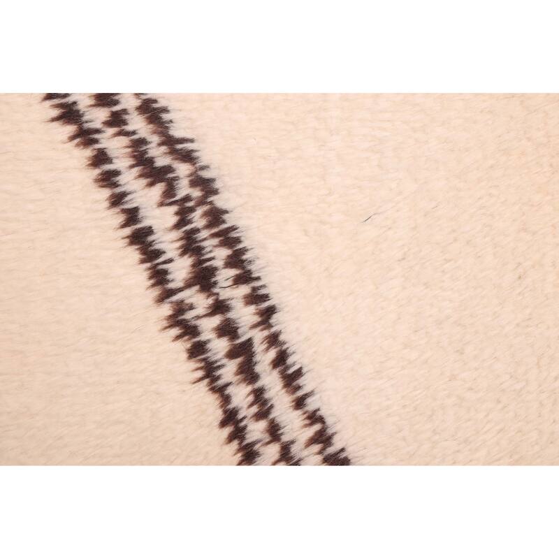 ECARPETGALLERY Hand-knotted Pak Finest Marrakesh Cream Wool Rug - 4'5 x 5'11