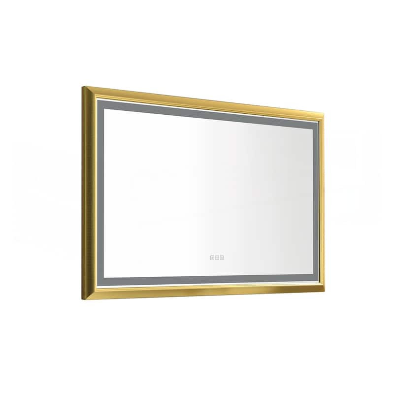 LED Bathroom Mirror with Aluminum Frame