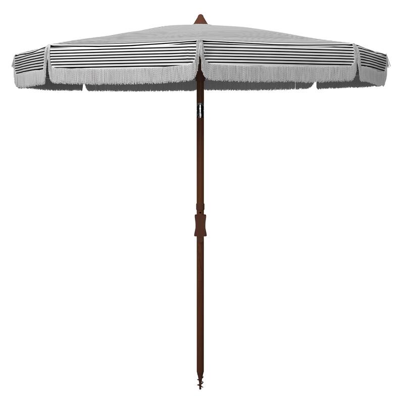 SAFAVIEH Outdoor Elliana 6.5 Ft Umbrella