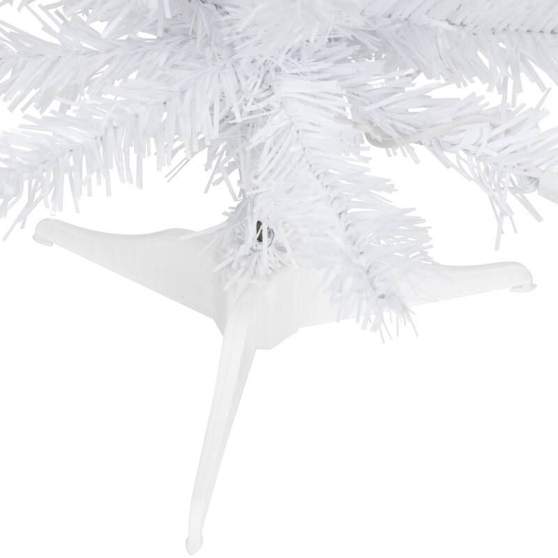 2' Pre-Lit Woodbury White Pine Slim Artificial Christmas Tree