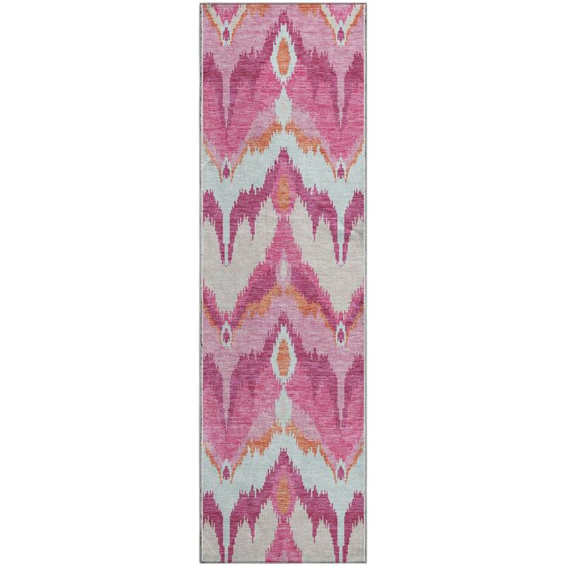 Premium Washable Super Soft Modern Ikat Mayfield Rug