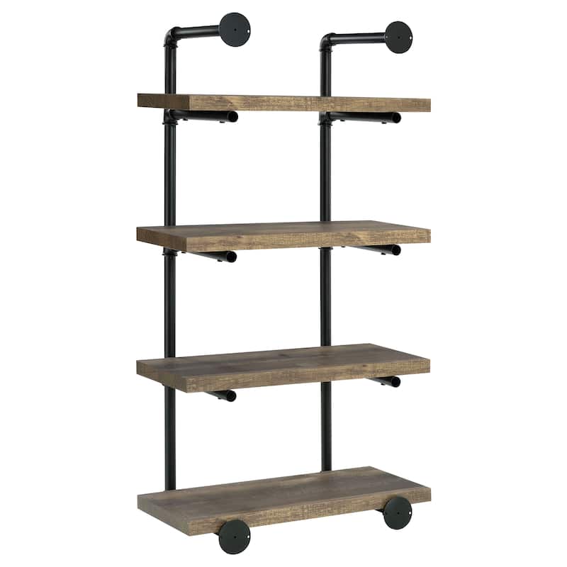 Elmcrest Farmhouse 24-inch 4-shelf Wall Bookshelf