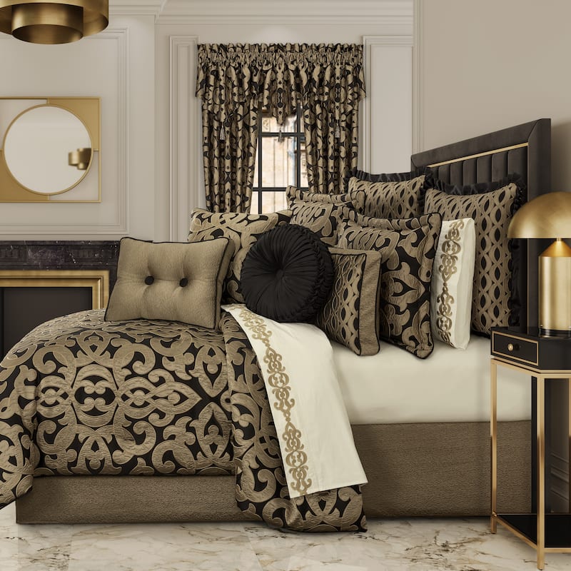 J. Queen New York La Boheme Onyx Euro Sham