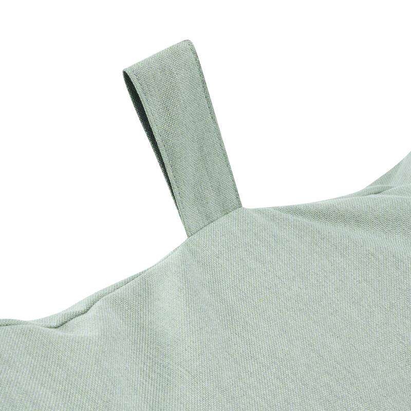 Christopher Knight Home - Lila Outdoor Patio Ergonomic Upholstered Bean Bag Chair with Shredded Foam Filled & Removable Cover