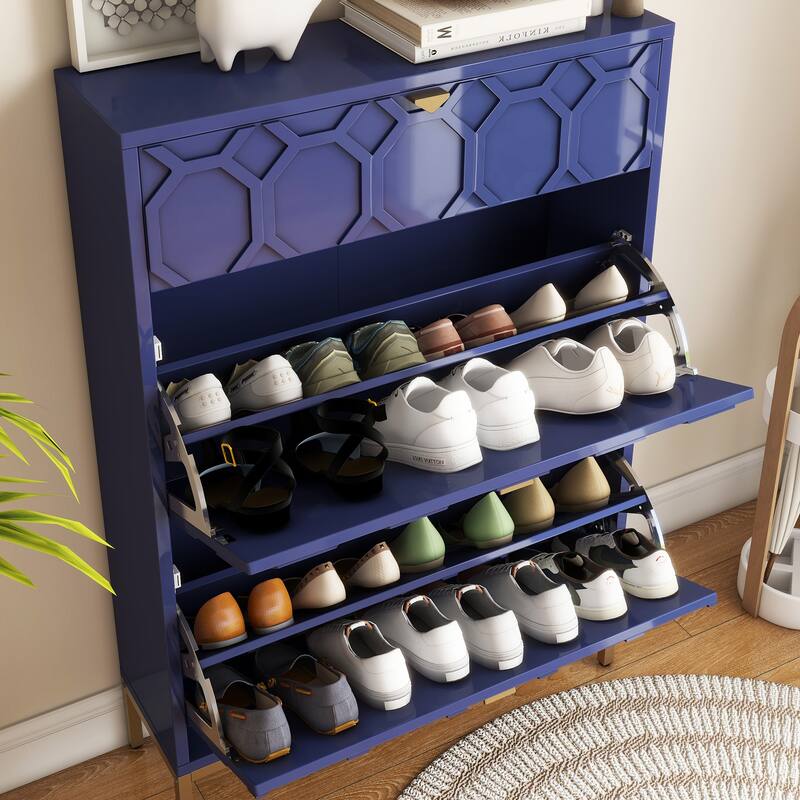 Shoe cabinet for 24 pairs of shoes