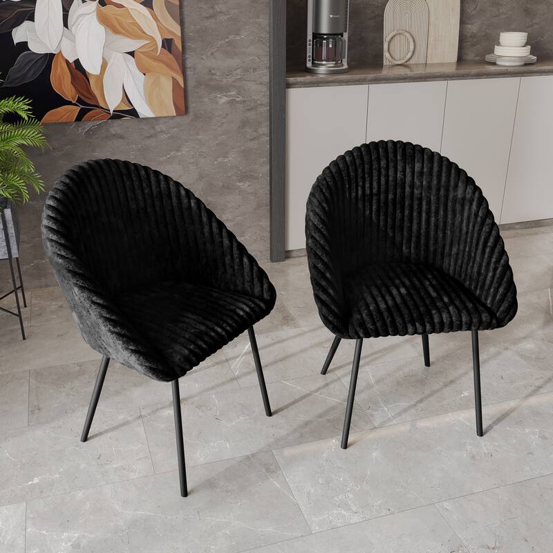 CraftPorch Mid Century Modern 2-Piece Dining Chair