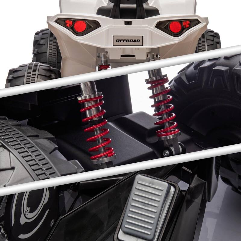 24V Ride on ATV for Kids, 2 Seater Electric Quad Car