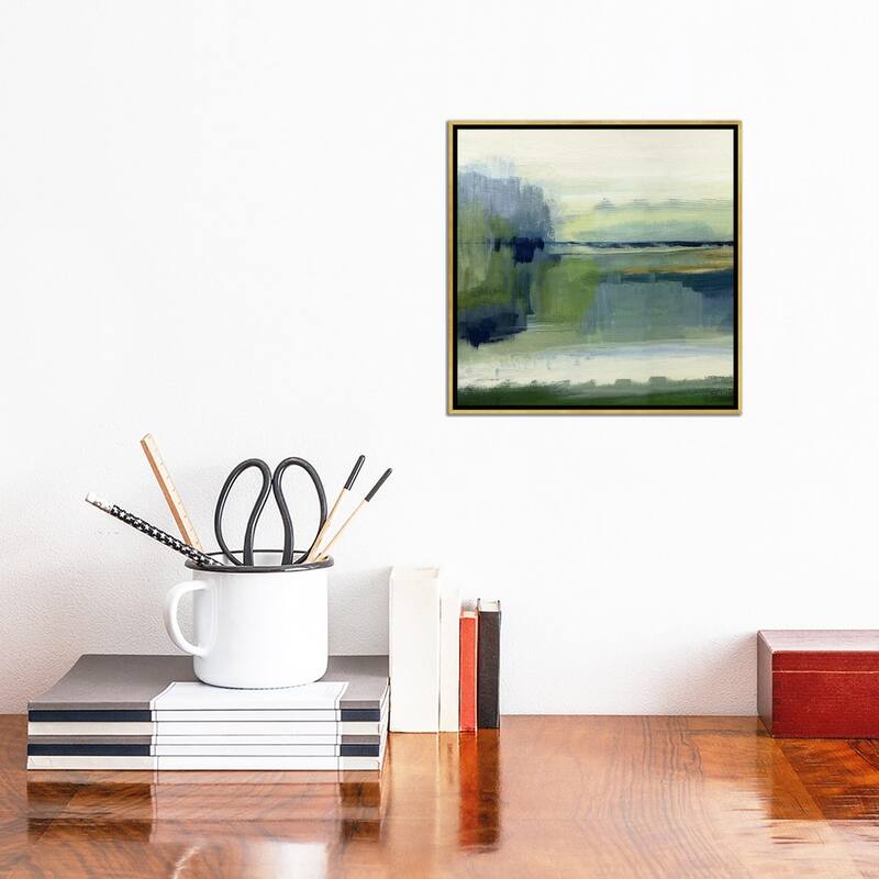 iCanvas "Glistening Meadow Detail I" by Susan Jill Framed Canvas Print