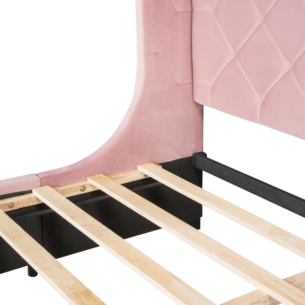 Monarch hill ambrosia full shop platform bed pink