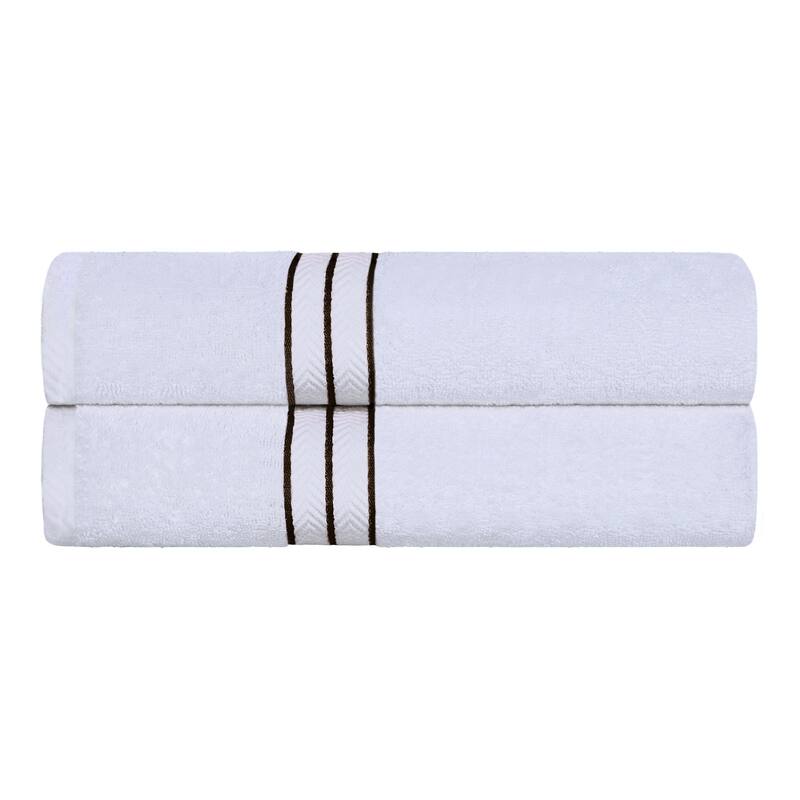 Turkish Cotton Heavyweight Bath Towel Set of 2 by Superior