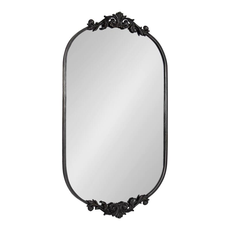 Kate and Laurel Arendahl Capsule Wall Mirror - 24x41 - Black
