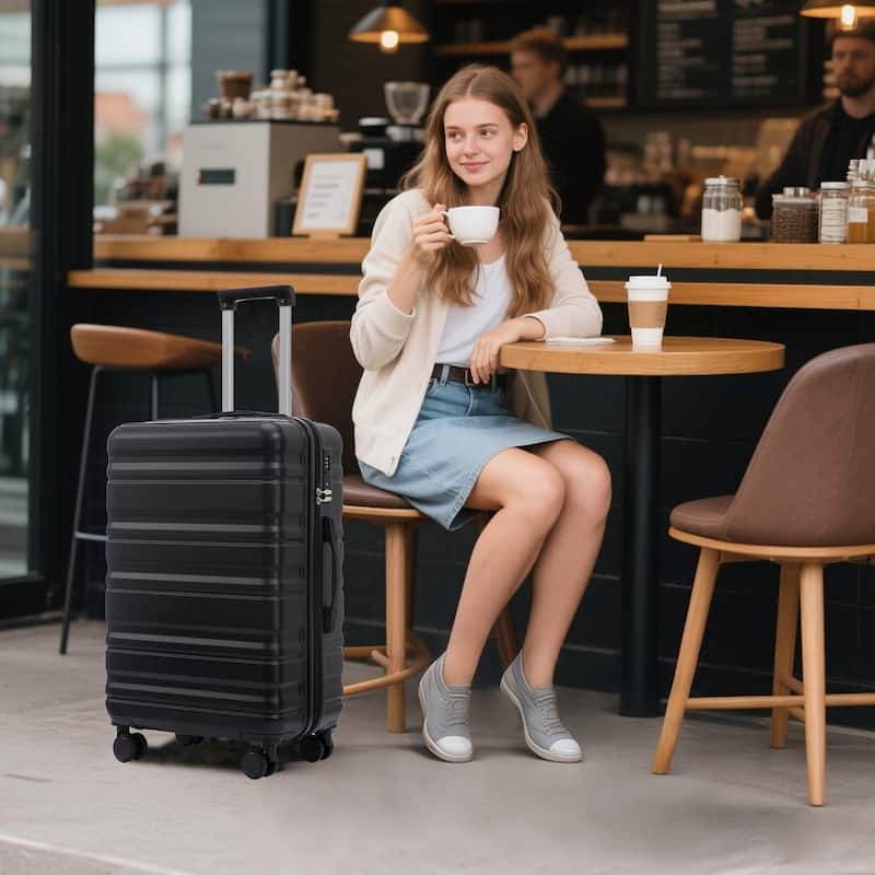 20"/24"/28" 3 pcs/set in ABS Spinner Wheel Luggage