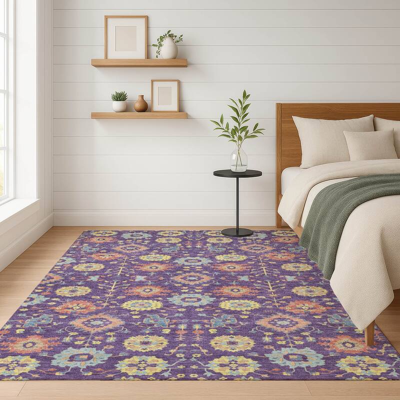 Machine Washable Indoor/ Outdoor Global Durango Chantille Rug