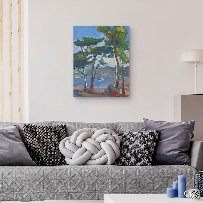 Tree View by Alexi Fine Canvas Art Print