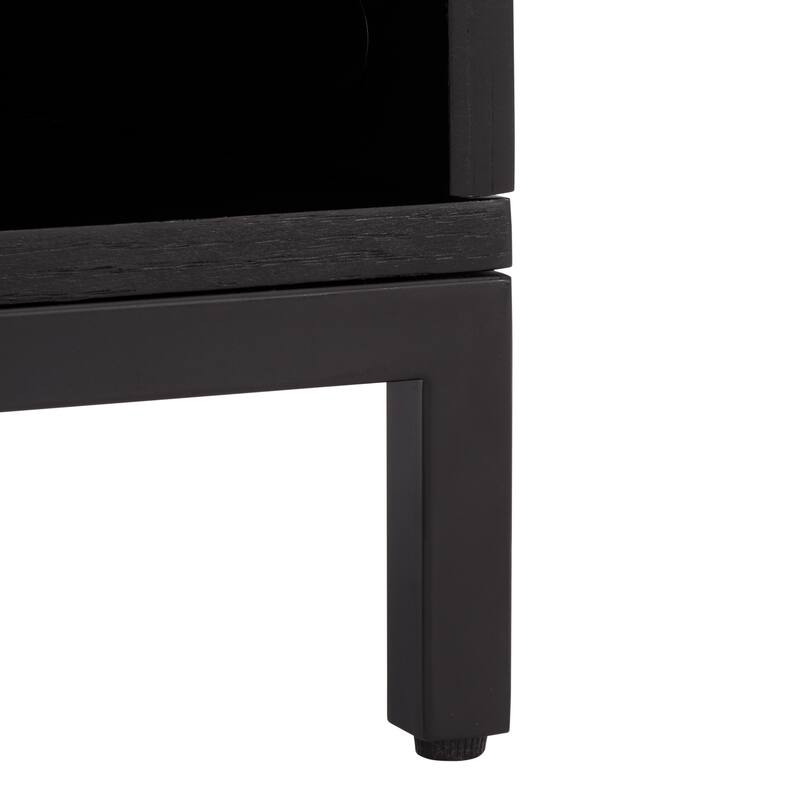SEI Furniture Himalay 1-Drawer 1-Shelf Nightstand