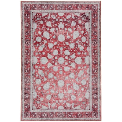Addison Kensington Casual Vintage Non-skid Area Rug