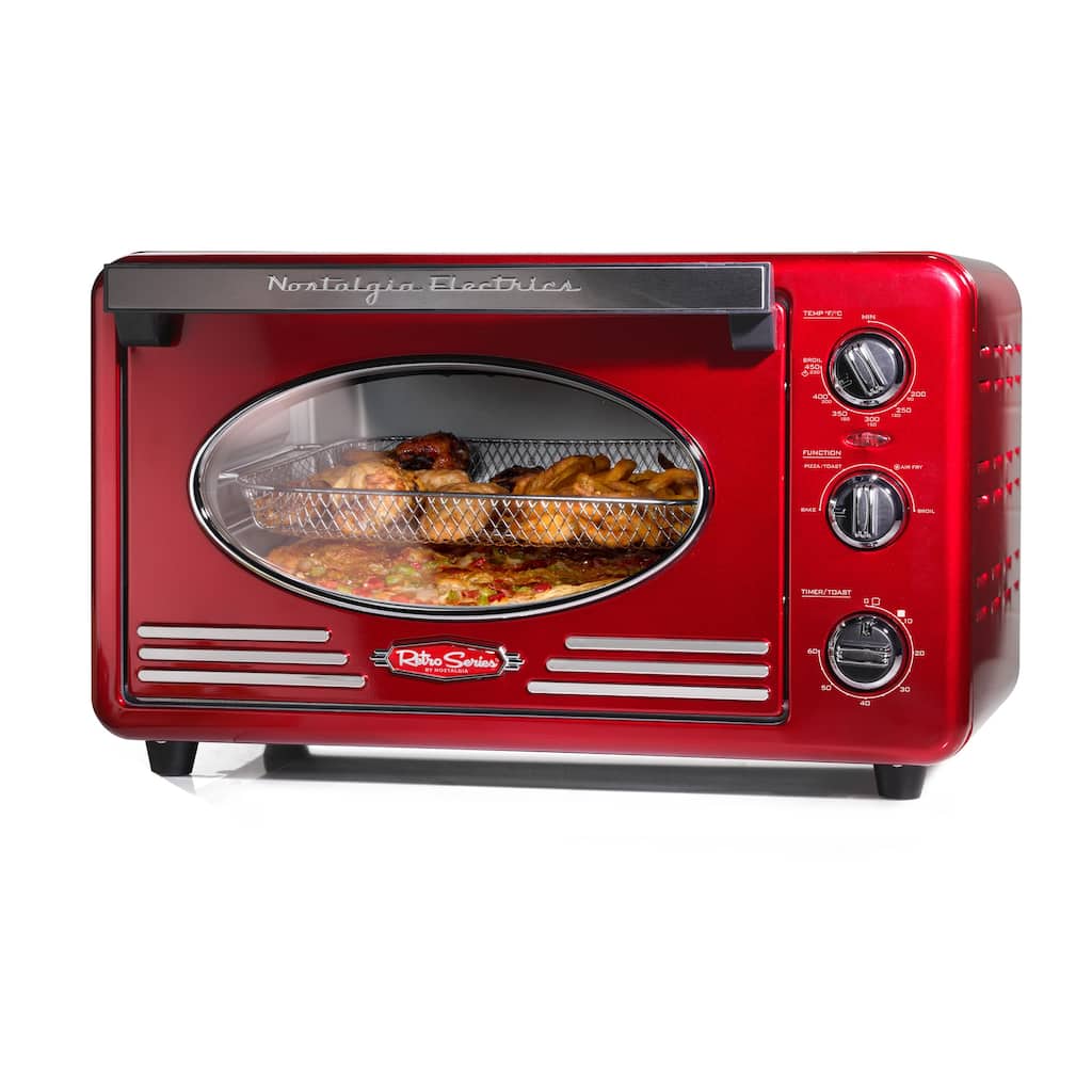 Nostalgia Retro 12-Slice Air Fryer Toaster Oven