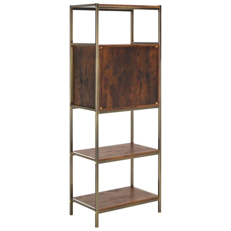 SEI Furniture Dayforth Bar Cabinet - 26"W x 16"D x 68"H