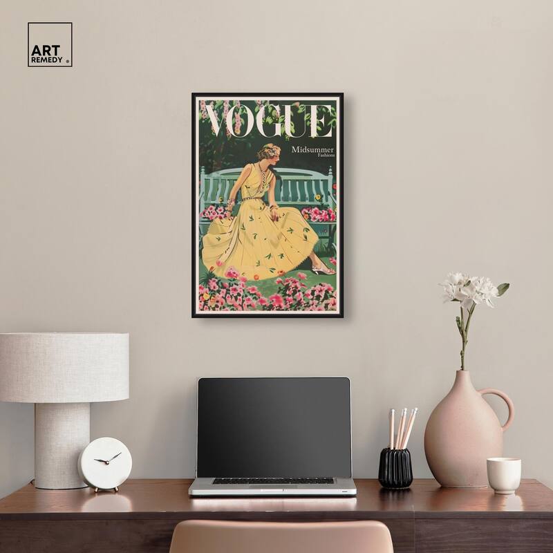 Midsummer Fashion Cover Canvas by Art Remedy