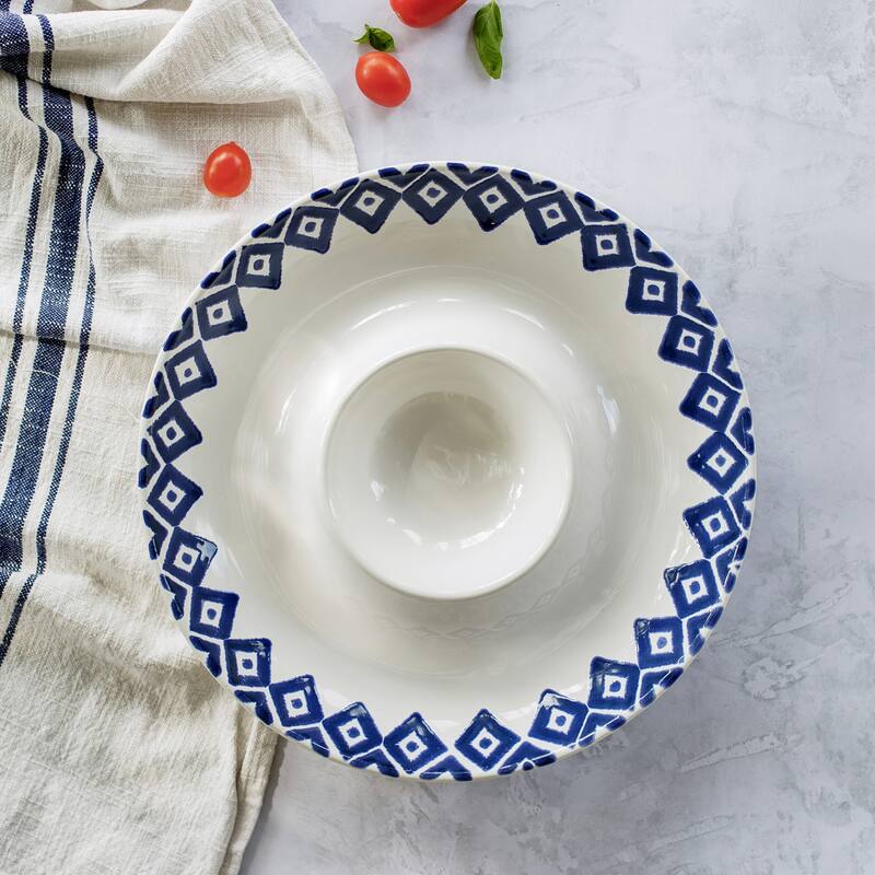 Santorini Diamonds Chip and Dip