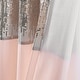 preview thumbnail 21 of 105, Silver Orchid Page Two-tone Faux Silk Single Curtain Panel
