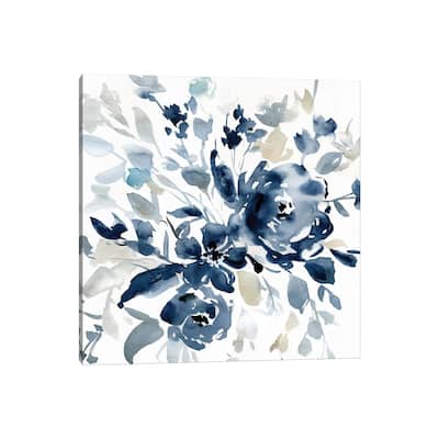 iCanvas "Indigo Garden I" by Carol Robinson Canvas Print