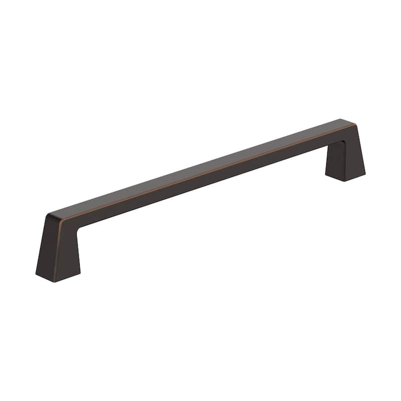 Amerock Blackrock Kitchen Cabinet Pull - 8 in Center to Center - Oil Rubbed Bronze