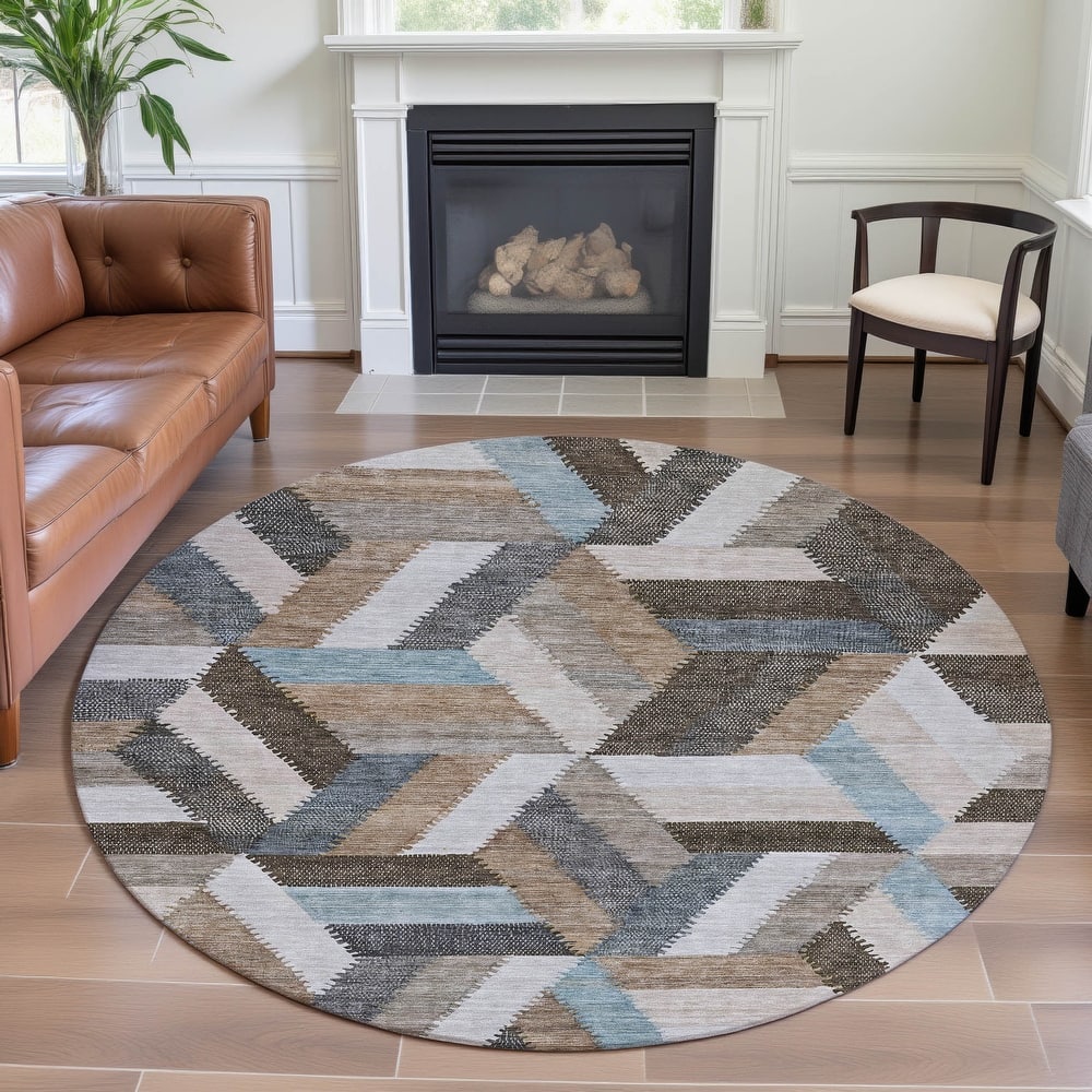 Premium Washable Super Soft Modern Cali Mayfield Rug