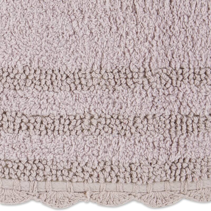 DII Crochet Bath Mat