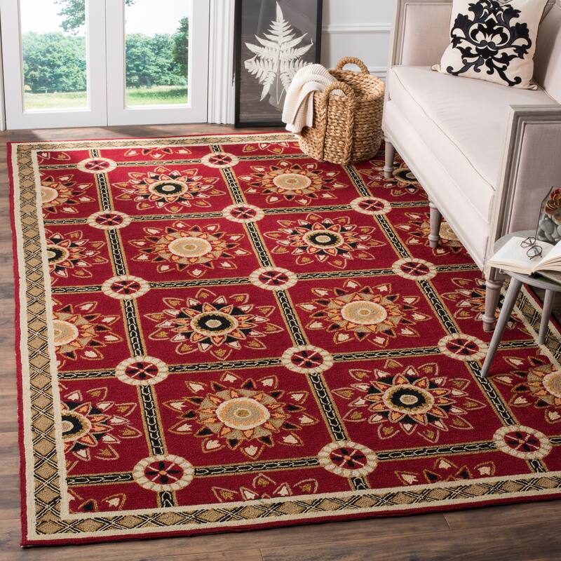 SAFAVIEH Handmade Easy Care Loria Oriental Rug