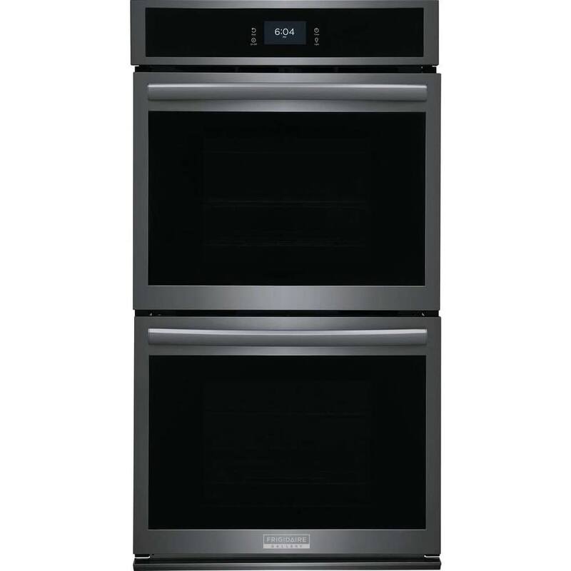 Frigidaire GCWD2767A Gallery 27" Wide 7.6 Cu. Ft. Double Electric Wall - Black Stainless Steel