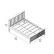 preview thumbnail 10 of 57, Max and Lily Full Size Platform Bed