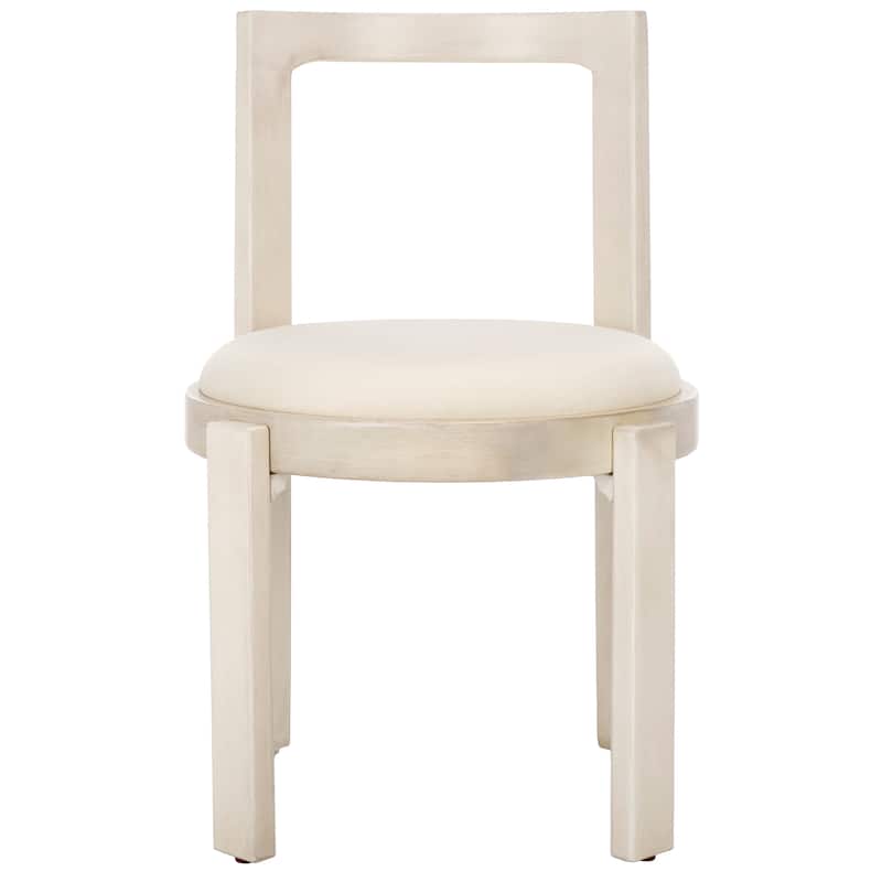 SAFAVIEH Home Estes 19-inch Round Dining Chair [SET of 2] - 20Wx21Dx33H