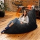 preview thumbnail 59 of 58, Pillow Saxx Dream Lounger with Wood Frame - 3-in-1 Bean Bag