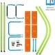 preview thumbnail 4 of 3, Outdoor Playground Steel Tube Kids Seesaw Children Rocker for Age 3 Up