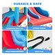 preview thumbnail 3 of 8, Inflatable Bounce House with Blower for 3-10 yr Kids, Bouncy Castle w/Double Slide, 300 LBS Capacity