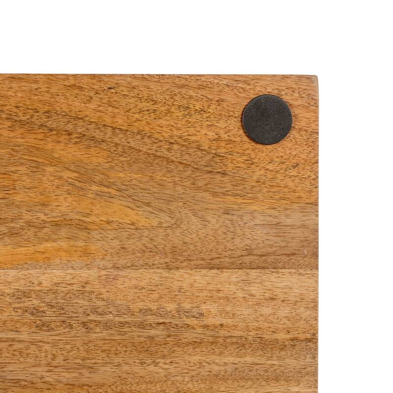 Caydence Rectangle Wood Trays, Set of 2 - 24.5" x 17" x 2.5"