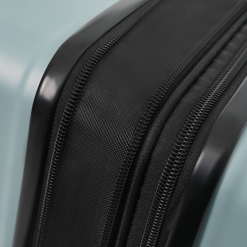 Luggage Sets 5 Piece with Front Opening, Hardside Expandable Carry on Suitcase, with Spinner Wheels, TSA Lock, USB Port