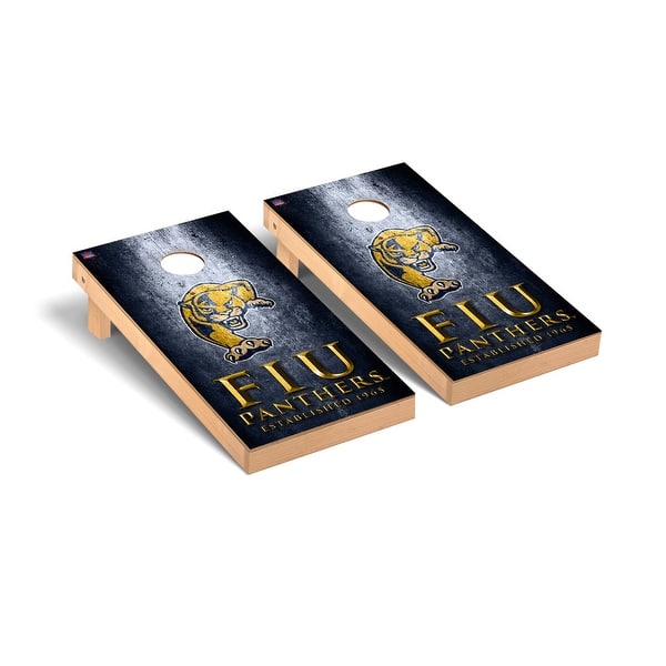 slide 2 of 5, Florida International FIU Panthers Museum Cornhole Board Set