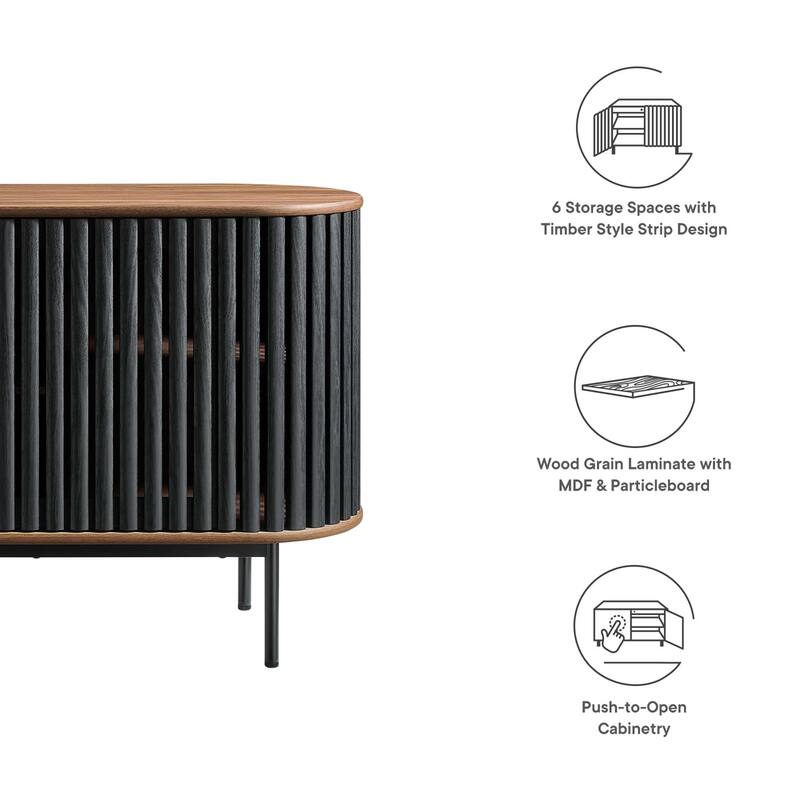 Fortitude 59" Oval Sideboard