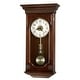 preview thumbnail 1 of 0, Howard Miller Jasmine Chiming Wall Clock with Pendulum